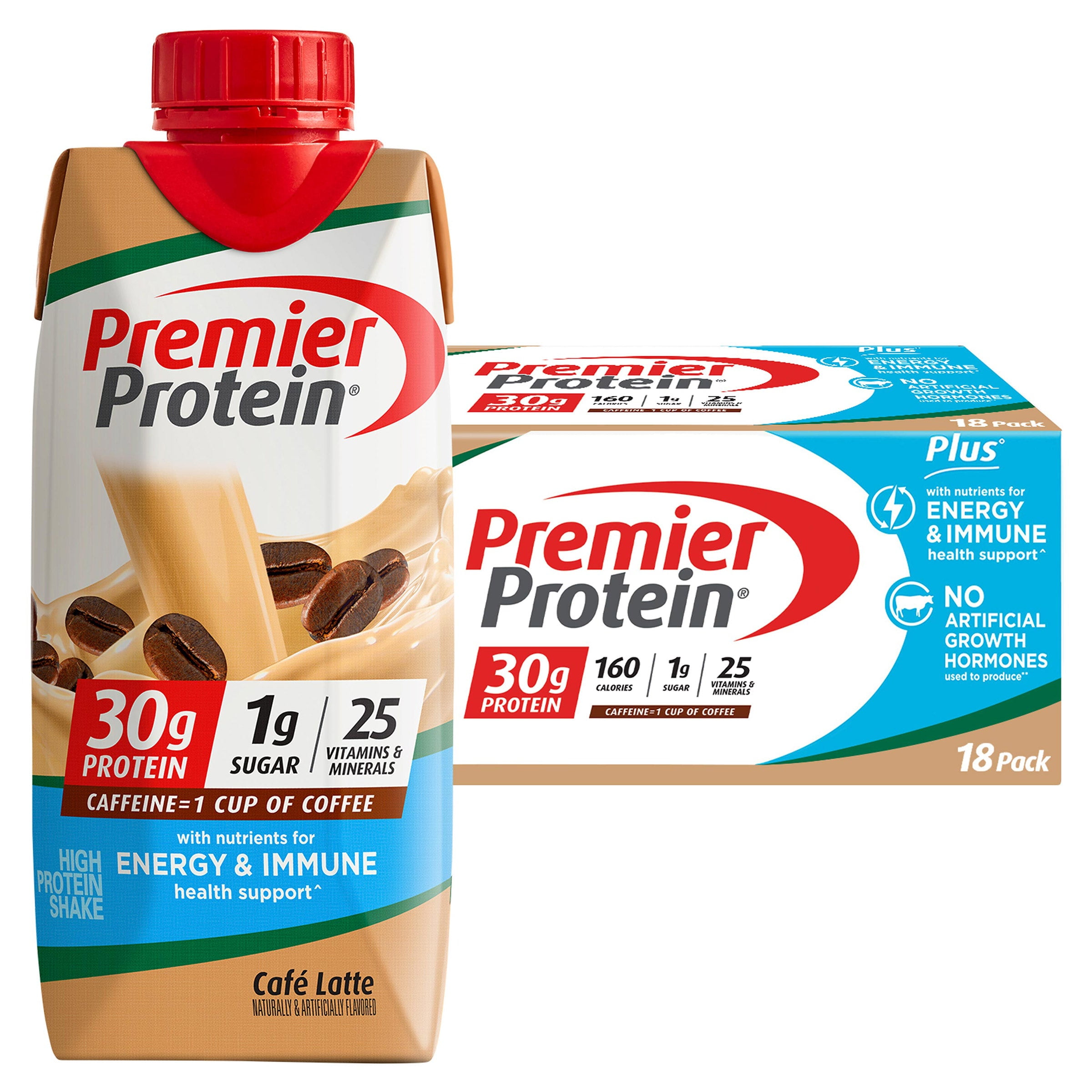 PREMIER 30G PROTEIN ENERGY IMMUNE SUPPORT SHAKE CARAMEL 11 FL OZ 18 PACK