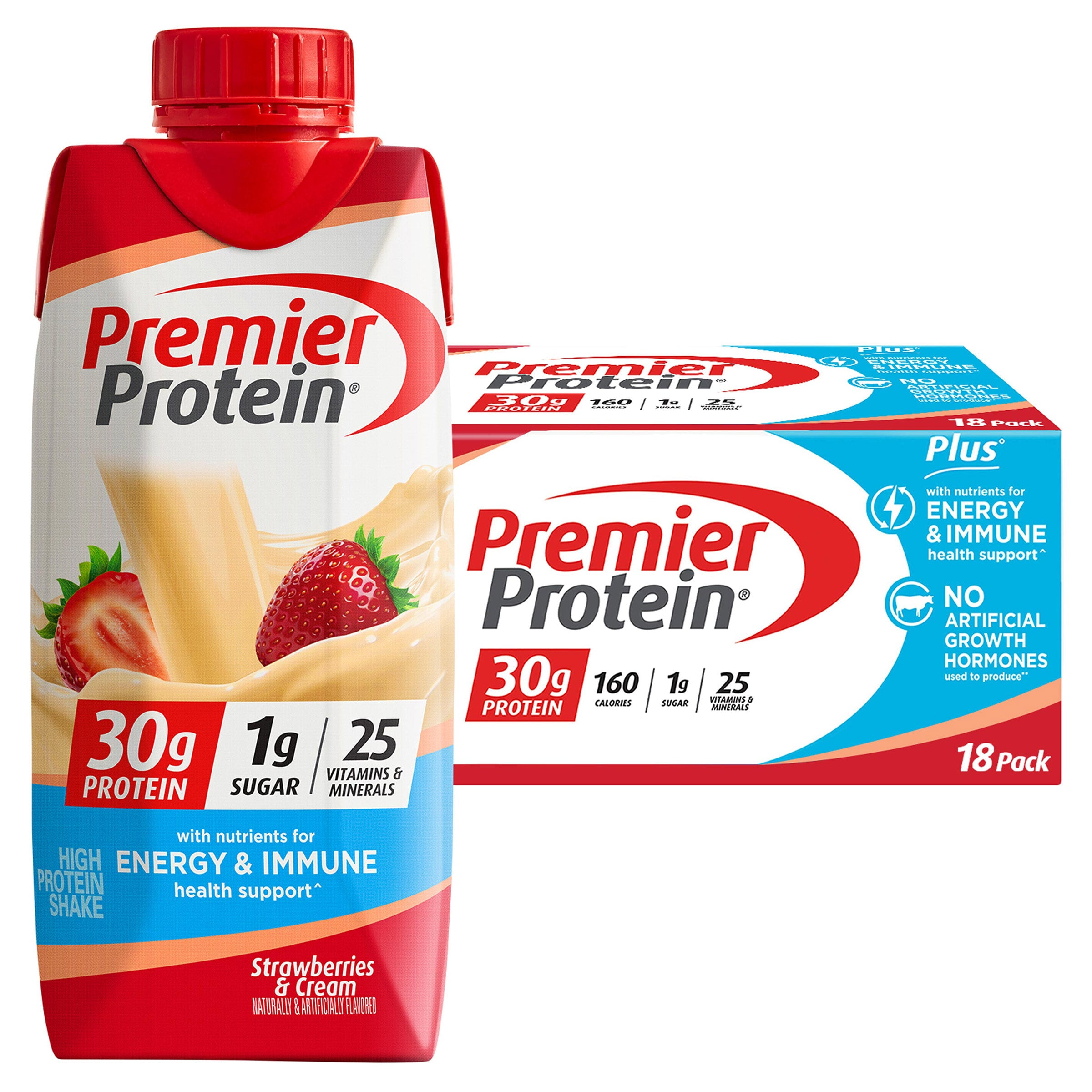 PREMIER 30G PROTEIN ENERGY IMMUNE SUPPORT SHAKE CARAMEL 11 FL OZ 18 PACK