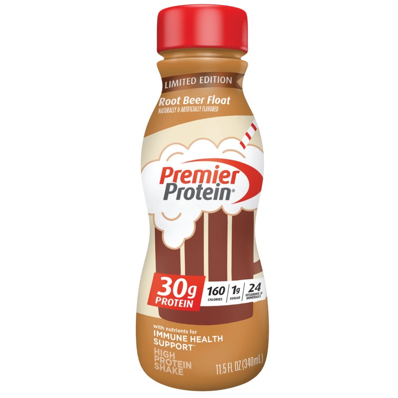 PREMIER PROTEIN SHAKE ROOT BEER FLOAT LIMITED TIME 30G PROTEIN 115 FL OZ 1 CT