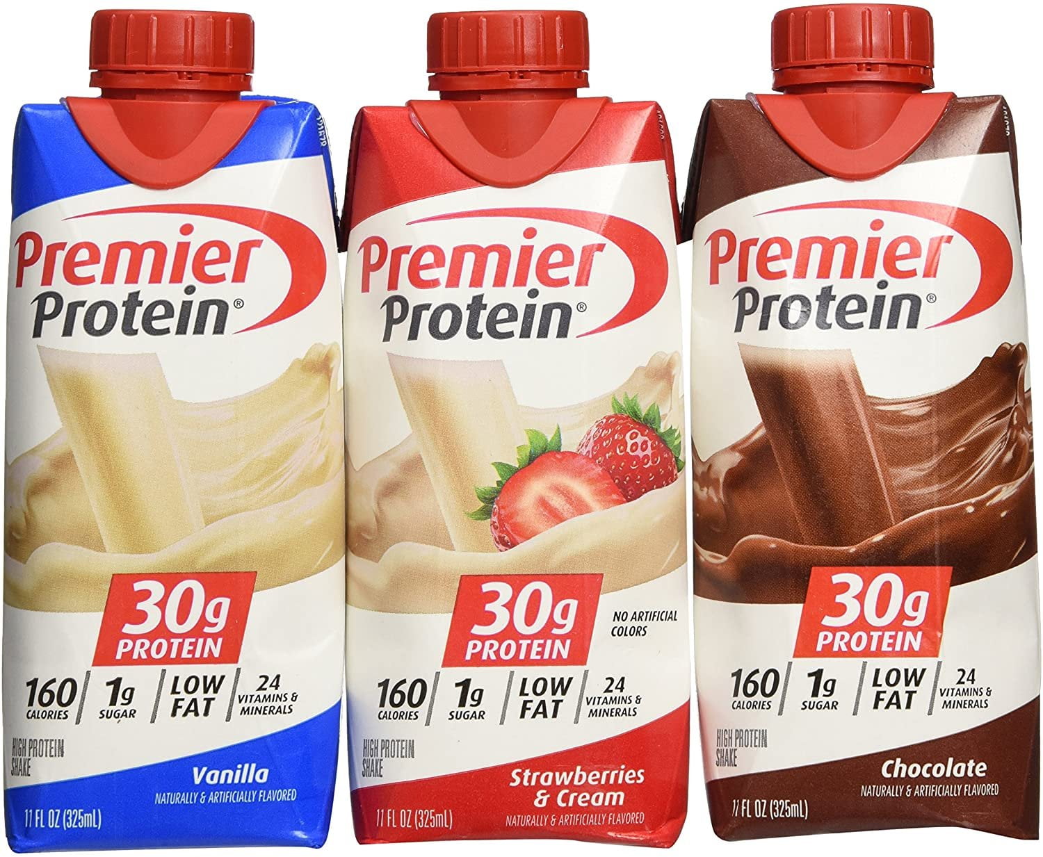 PREMIER PROTEIN 30G HIGH PROTEIN SHAKES VARIETY PACK 11 OZ