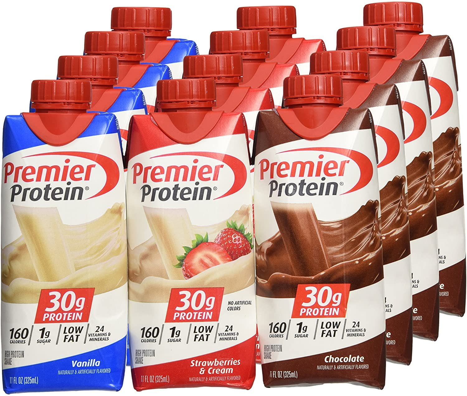 PREMIER PROTEIN 30G HIGH PROTEIN SHAKES VARIETY PACK 11 OZ