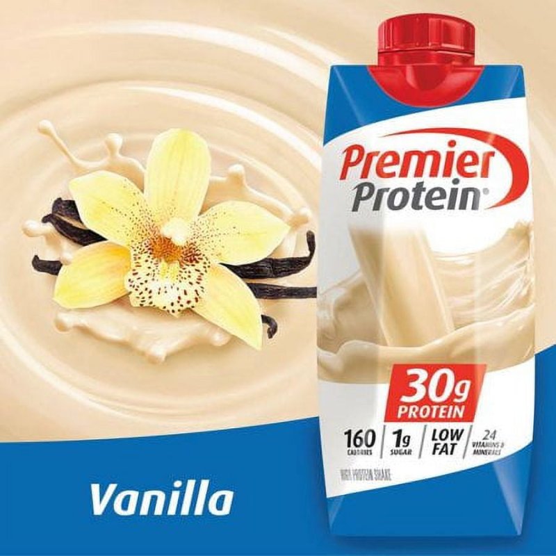 PREMIER VANILLA PROTEIN SHAKE 30G 11OZ 12 CT
