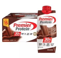 PREMIER PROTEIN CHOCOLATE HIGH PROTEIN SHAKE 11 FL OZ 15 PK