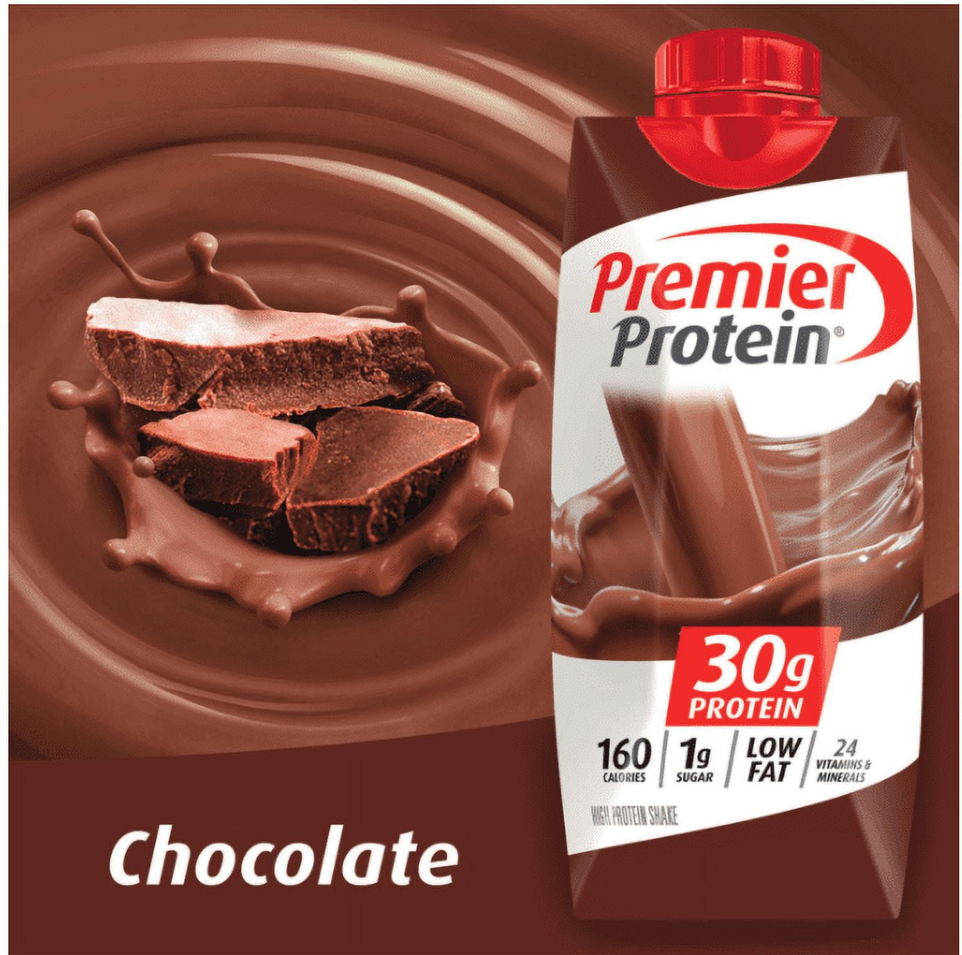 PREMIER PROTEIN CHOCOLATE HIGH PROTEIN SHAKE 11 FL OZ 15 PK