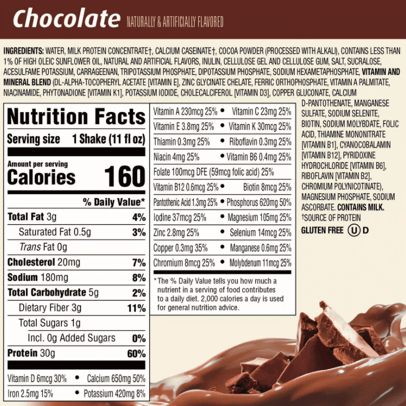 PREMIER PROTEIN CHOCOLATE HIGH PROTEIN SHAKE 11 FL OZ 15 PK
