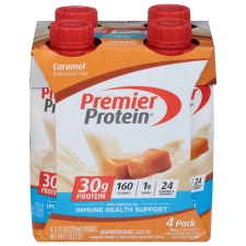 PREMIER PROTEIN HIGH PROTEIN SHAKES 30G CARAMEL 11 OZ 4 PK