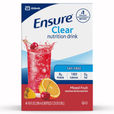 ENSURE CLEAR NUTRITION DRINK MIXED FRUIT 10 FL OZ 8 COUNT