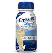 ENSURE ORIGINAL THERAPEUTIC NUTRITIONAL DRINK VANILLA 8 FL OZ 1 COUNT