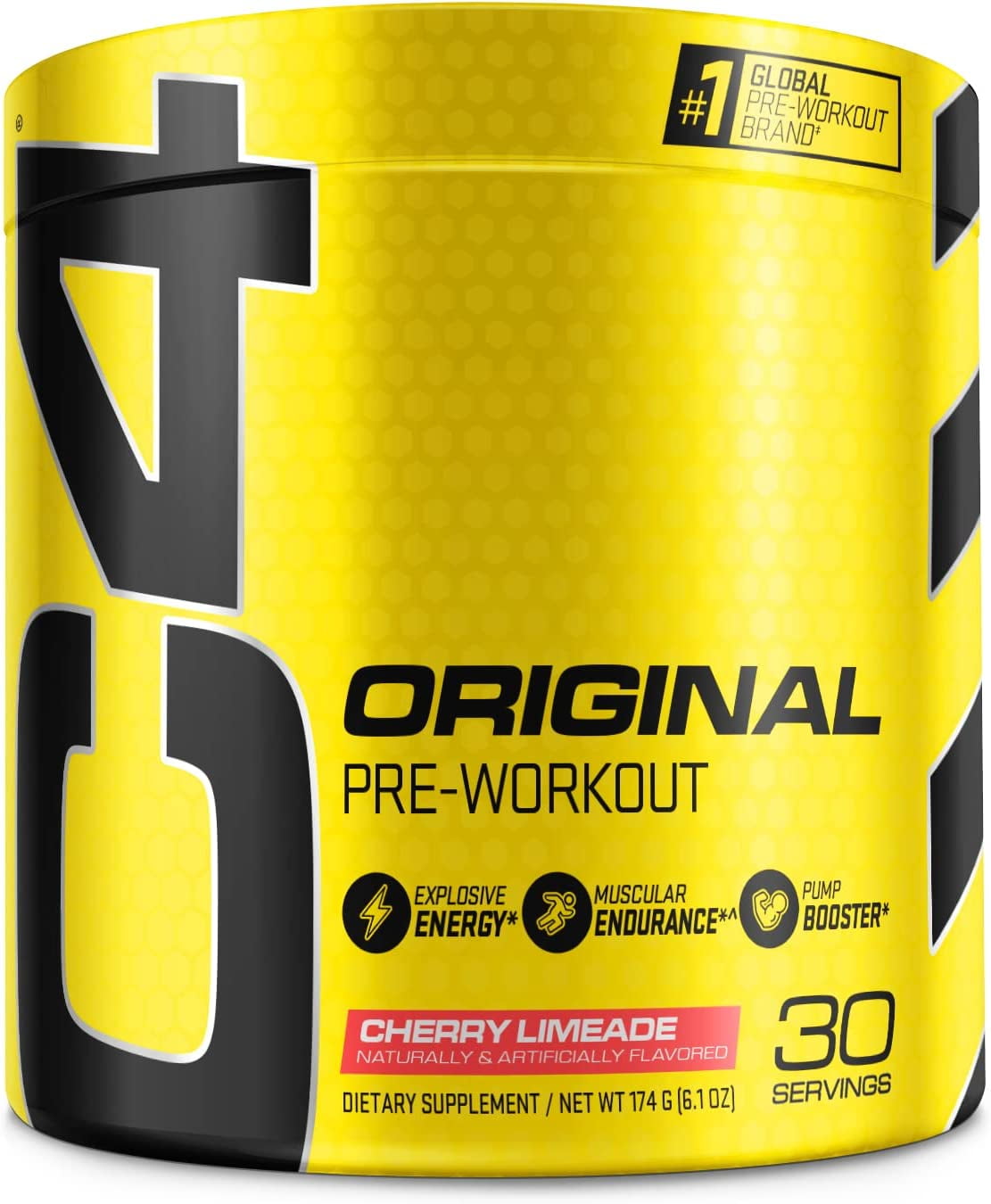 CELLUCOR C4 ORIGINAL CHERRY LIMEADE PRE-WORKOUT POWDER 30 SERVINGS