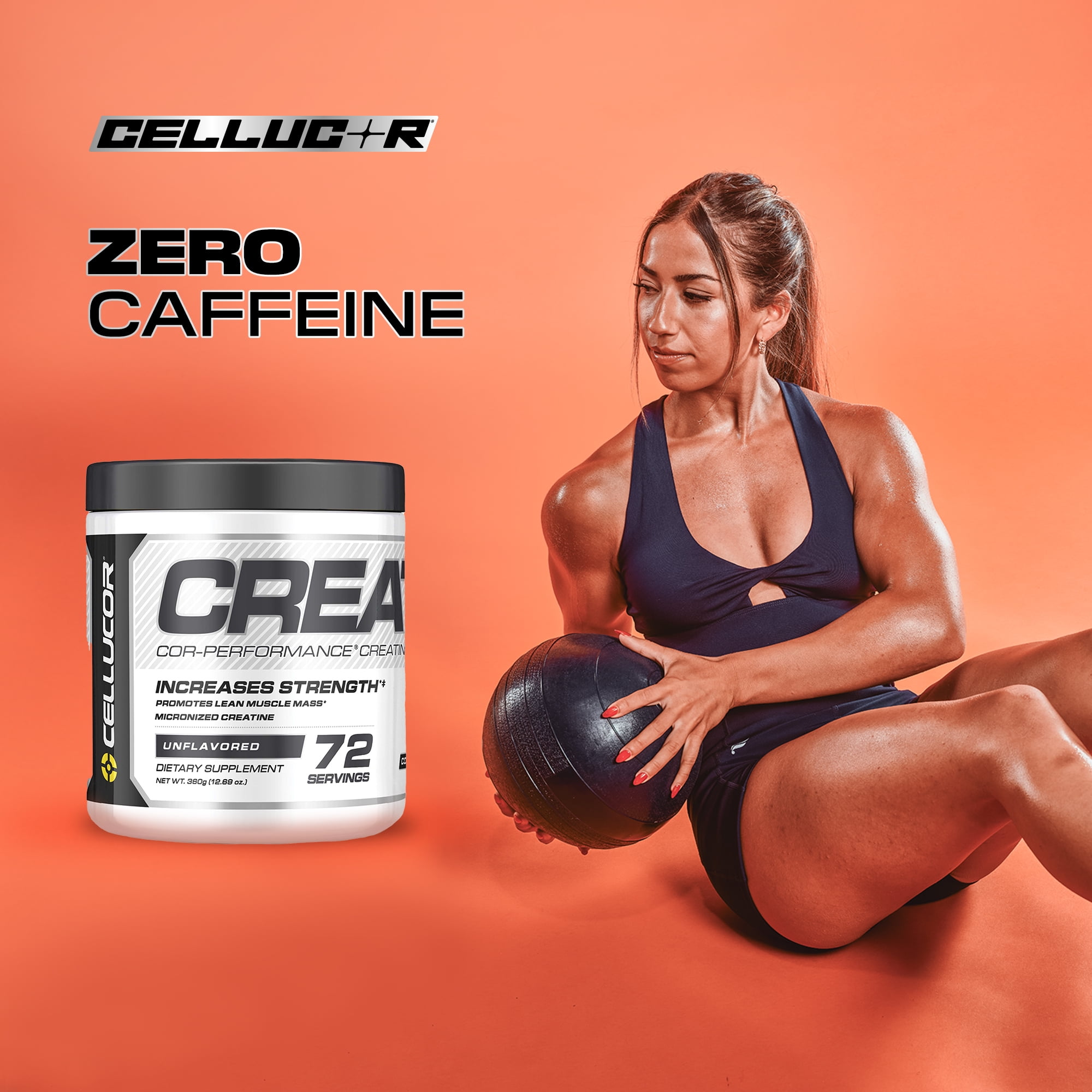 CELLUCOR COR-PERFORMANCE CREATINE POWDER UNFLAVORED - 72 SERVINGS