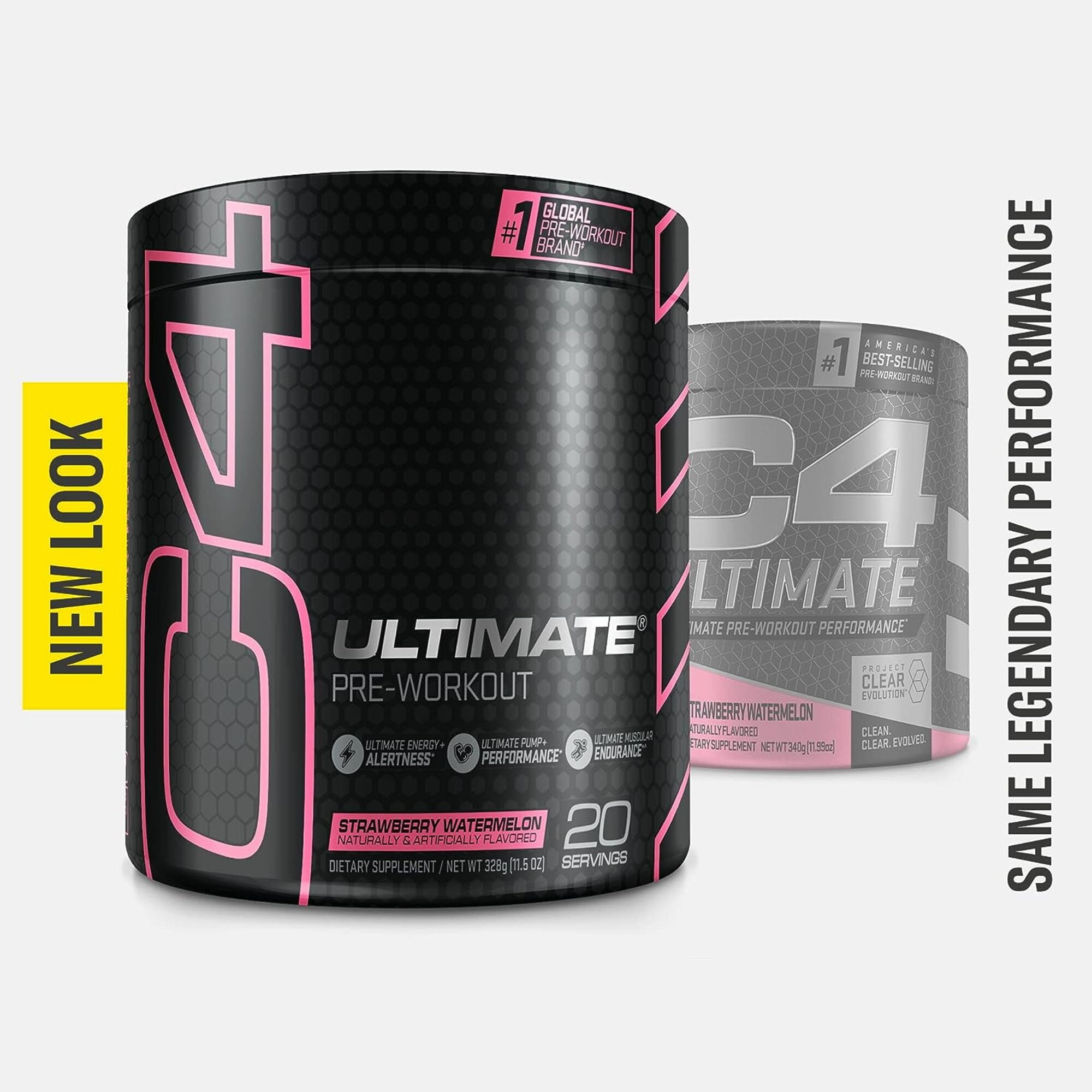 CELLUCOR C4 ULTIMATE PRE WORKOUT POWDER STRAWBERRY WATERMELON 20 SERVINGS