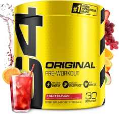 CELLUCOR C4 ORIGINAL PRE WORKOUT POWDER FRUIT PUNCH 30 SERVINGS