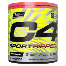 CELLUCOR C4 SPORT RIPPED PRE WORKOUT POWDER STRAWBERRY WATERMELON 20 SERVINGS