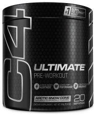 CELLUCOR C4 ULTIMATE PRE-WORKOUT POWDER ARCTIC SNOW CONE 20 SERVINGS