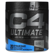 CELLUCOR C4 ULTIMATE PRE-WORKOUT PERFORMANCE ICY BLUE RAZZ 11.29 OZ 320 G