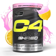 CELLUCOR C4 ULTIMATE SHRED PINK LEMONADE PRE-WORKOUT POWDER 20 SERVINGS