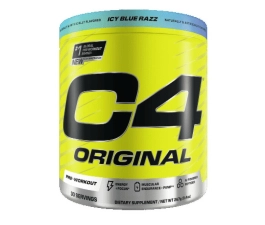 CELLUCOR C4 ORIGINAL ICY BLUE RAZZ PRE-WORKOUT POWDER FOR ENHANCED PERFORMANCE