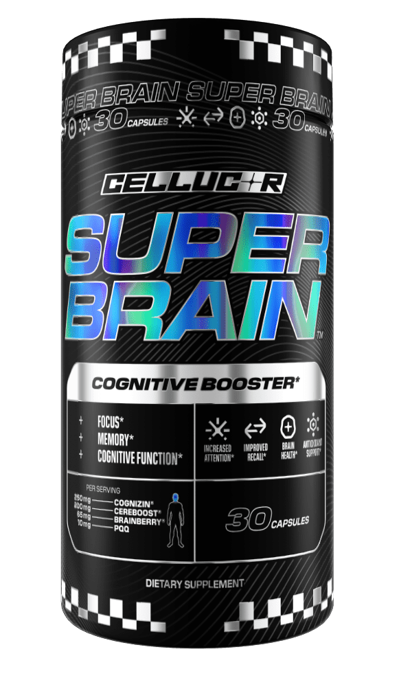 CELLUCOR SUPER BRAIN COGNITIVE BOOSTER 120 CAPSULES 60 SERVINGS