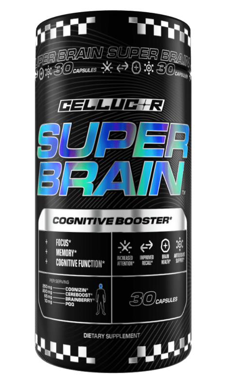 CELLUCOR SUPER BRAIN COGNITIVE BOOSTER 120 CAPSULES 60 SERVINGS