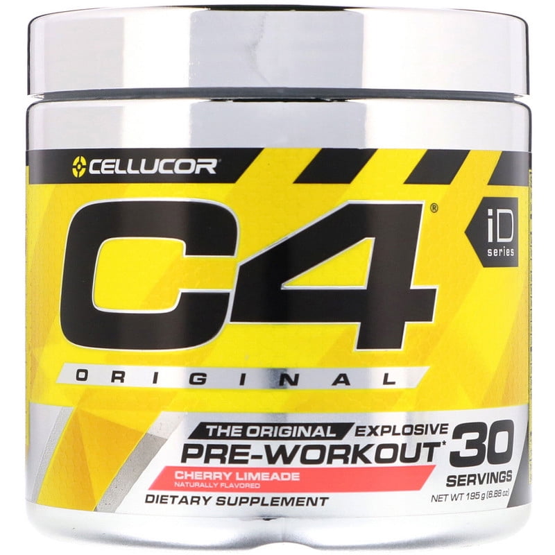 CELLUCOR C4 ORIGINAL EXPLOSIVE PRE-WORKOUT CHERRY LIMEADE 6.88 OZ PACK OF 2