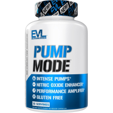 EVLUTION NUTRITION PUMPMODE NITRIC OXIDE SUPPLEMENT ARGININE BETAINE PINE BARK AMERIKASEPETIM