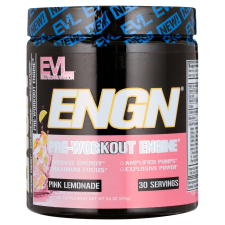 EVLUTION NUTRITION ENGN PRE WORKOUT POWDER PINK LEMONADE 30 SERVINGS