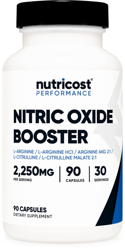 NUTRICOST NITRIC OXIDE BOOST 750 MG CAPSULES 90 COUNT