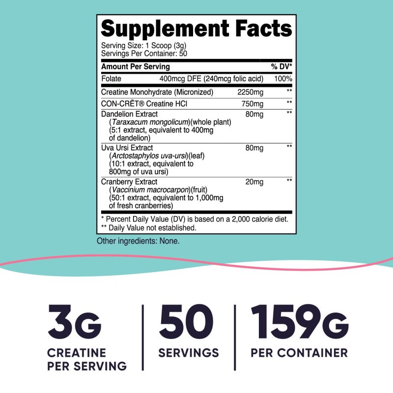 NUTRICOST CREATINE MONOHYDRATE POWDER WOMEN UNFLAVORED SUPPLEMENT 50 SERVINGS