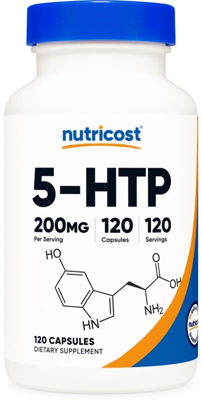 NUTRICOST 5HTP 200MG 120 CAPSULES DIETARY SUPPLEMENT