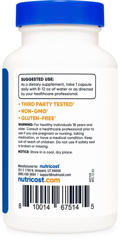 NUTRICOST 5HTP 200MG 120 CAPSULES DIETARY SUPPLEMENT