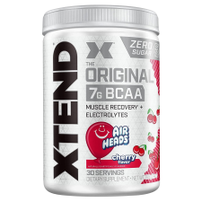XTEND ORIGINAL 7G BCAA POWDER FOR MUSCLE RECOVERY SUGAR-FREE AIRHEADS CHERRY 30 SERVINGS