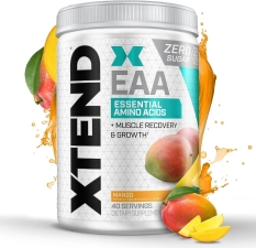 XTEND EAA POST-WORKOUT POWDER MUSCLE RECOVERY SUGAR-FREE MANGO 40 SERVINGS