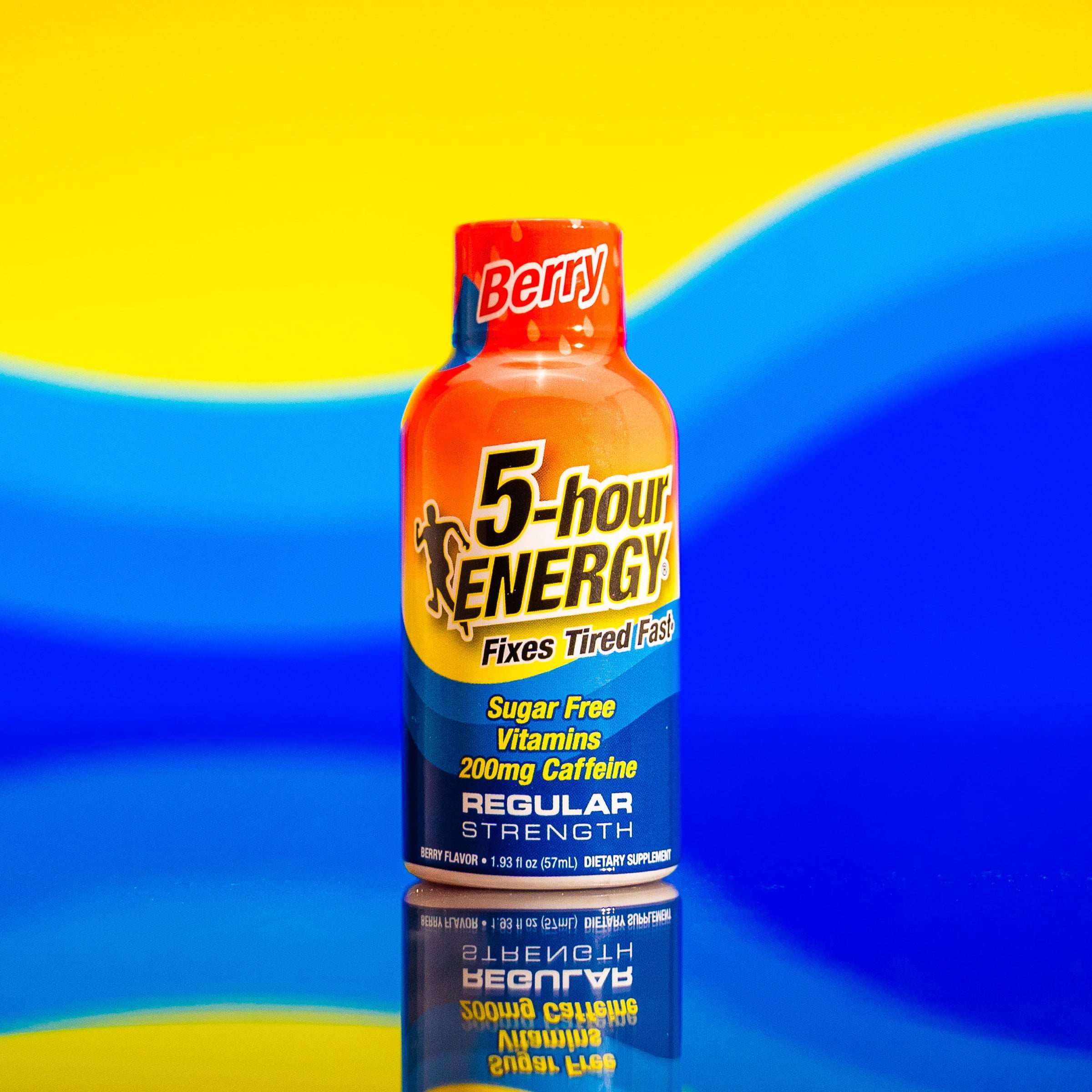 5-HOUR ENERGY SHOT REGULAR STRENGTH BERRY 15 COUNT FOR QUICK BOOST OF ENERGY