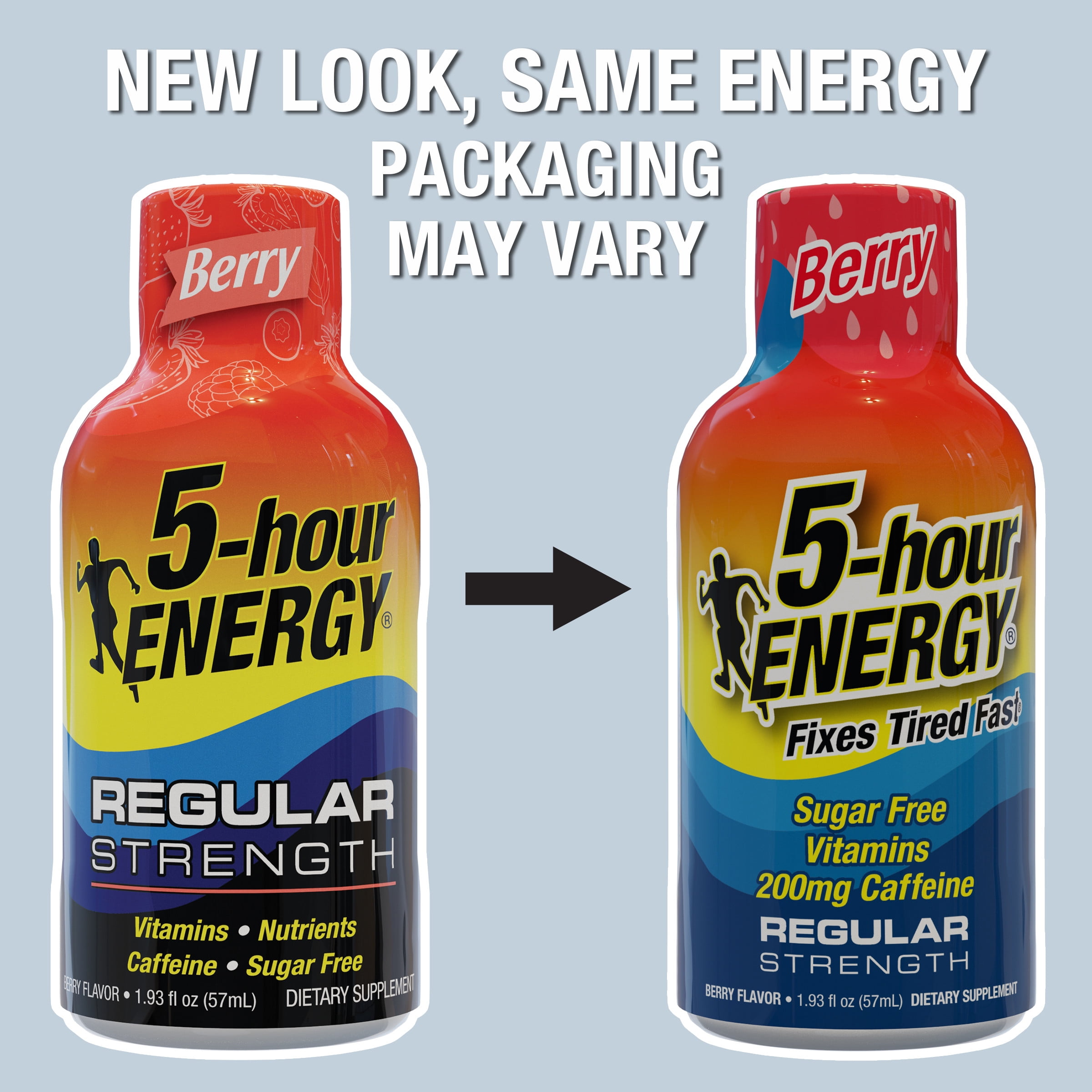 5-HOUR ENERGY SHOT REGULAR STRENGTH BERRY 15 COUNT FOR QUICK BOOST OF ENERGY