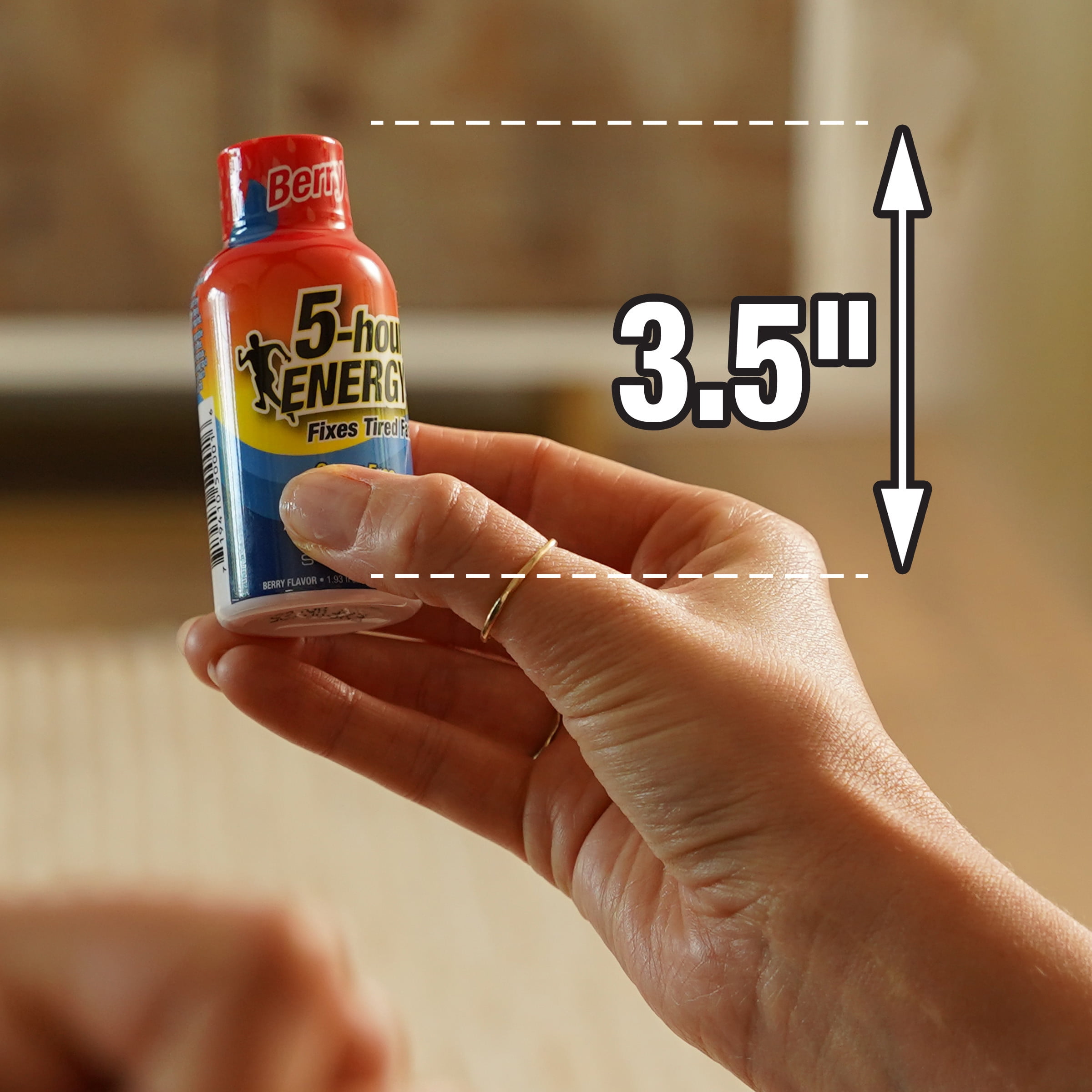 5-HOUR ENERGY SHOT REGULAR STRENGTH BERRY 15 COUNT FOR QUICK BOOST OF ENERGY
