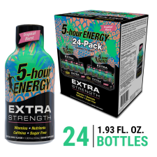5-HOUR ENERGY SHOT EXTRA STRENGTH TROPICAL BURST 1.93 OZ 24 COUNT
