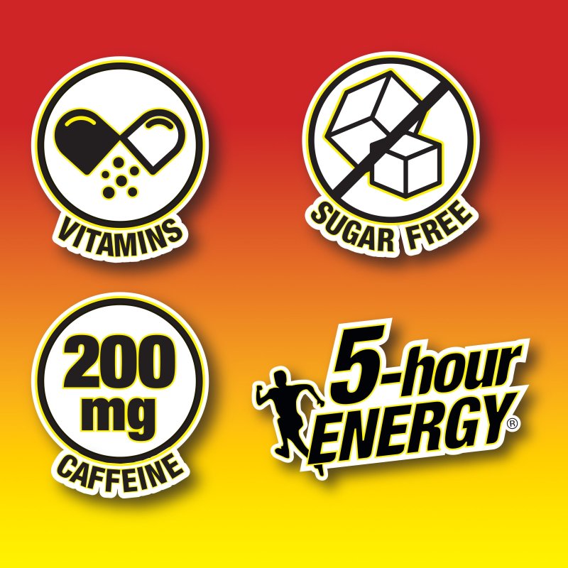 5-HOUR ENERGY SHOT REGULAR STRENGTH GRAPE 15 COUNT FOR ENERGY BOOSTS