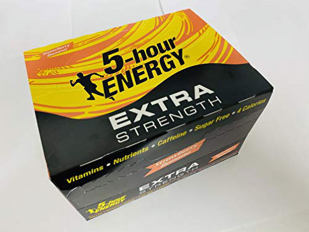5-HOUR ENERGY SHOT EXTRA STRENGTH STRAWBERRY BANANA 1.93 OUNCE 12 COUNT
