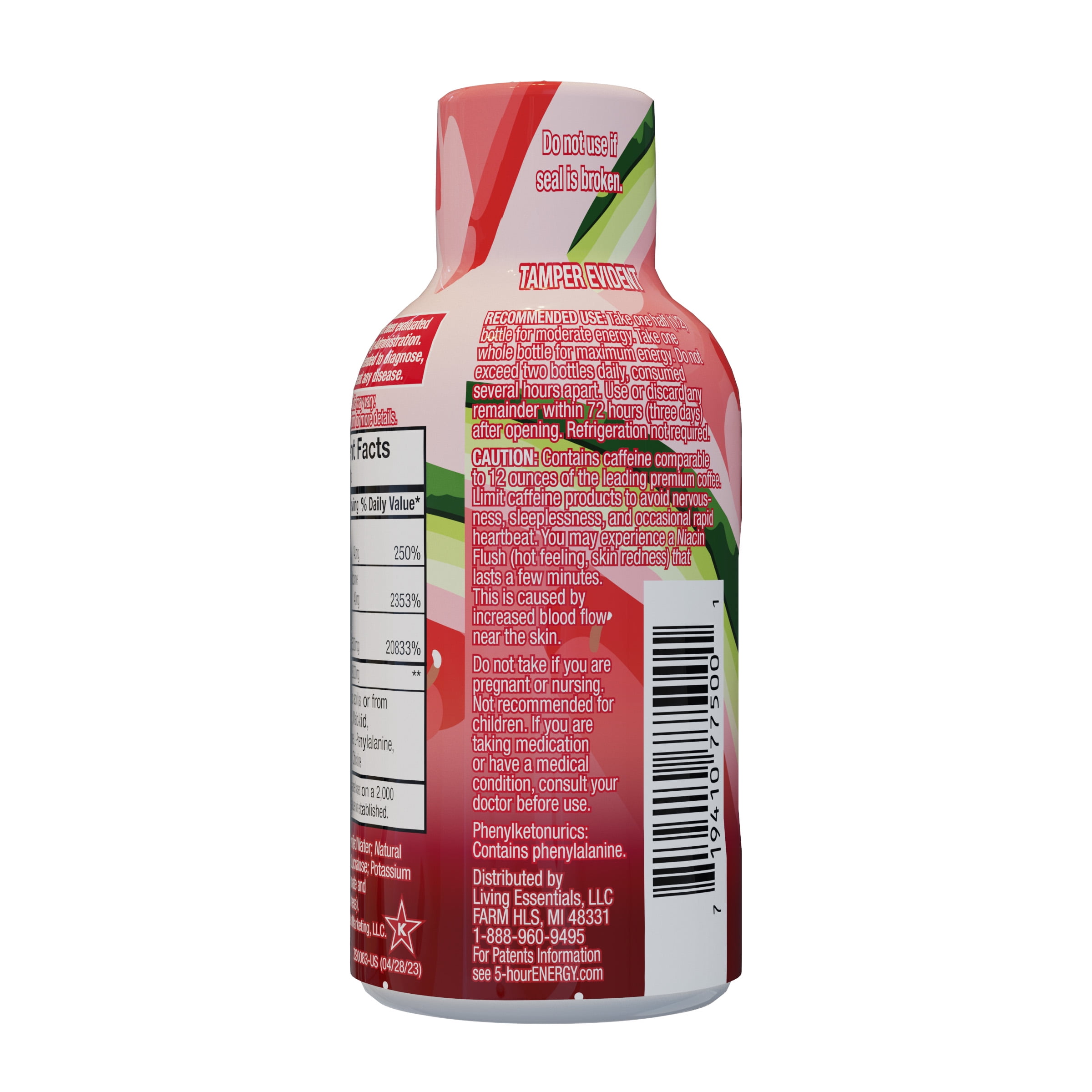 5-HOUR ENERGY WATERMELON EXTRA STRENGTH 12 COUNT