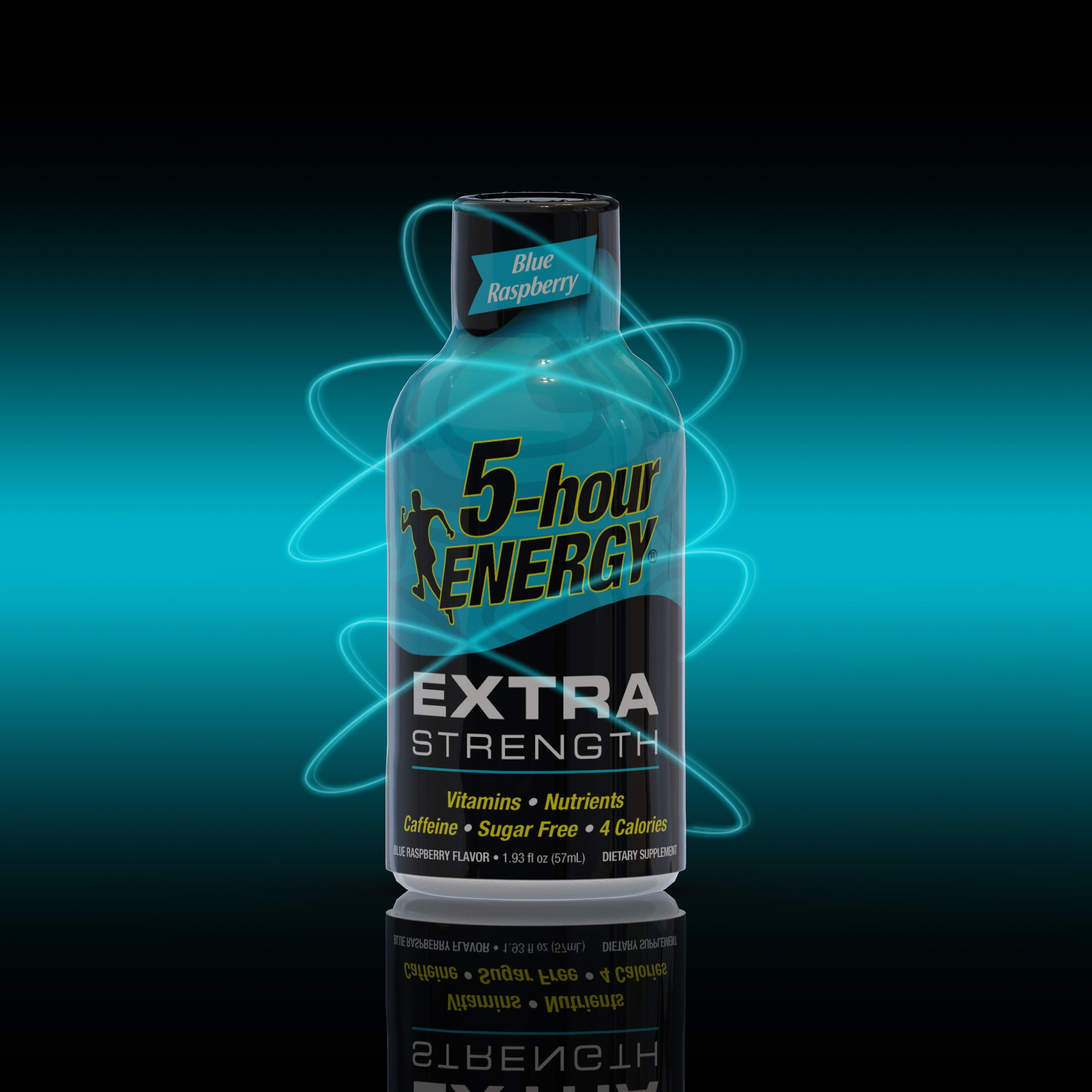 5-HOUR ENERGY SHOT EXTRA STRENGTH BLUE RASPBERRY 1.93 OZ 24 PACK FOR ENERGY BOOSTS