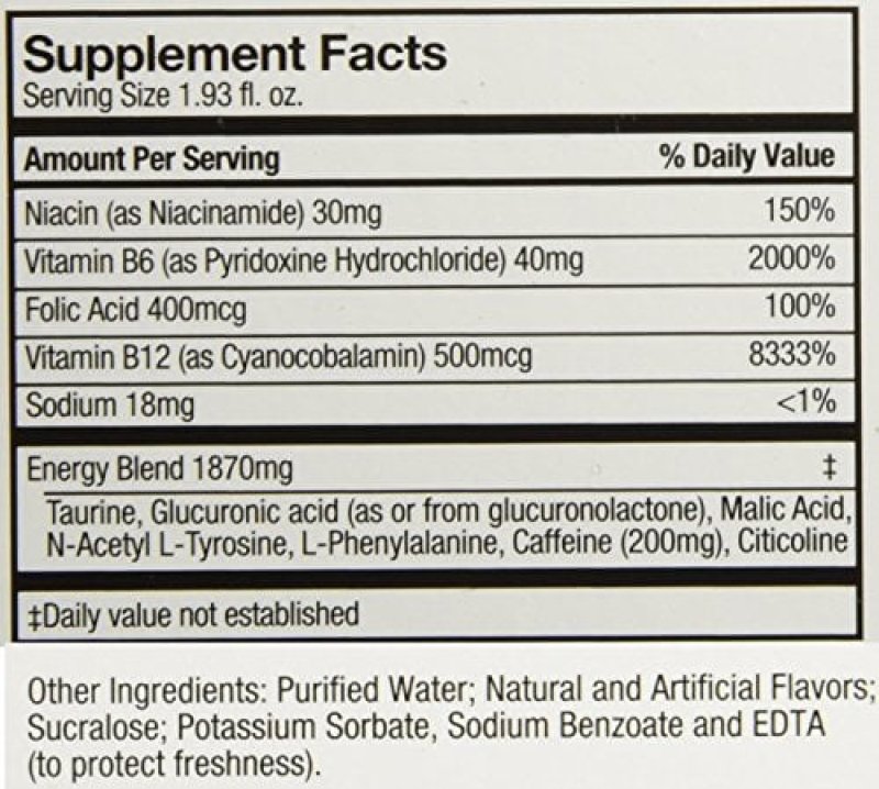 5-HOUR ENERGY SHOT BERRY 1.93 OZ BOTTLE 48 PACK