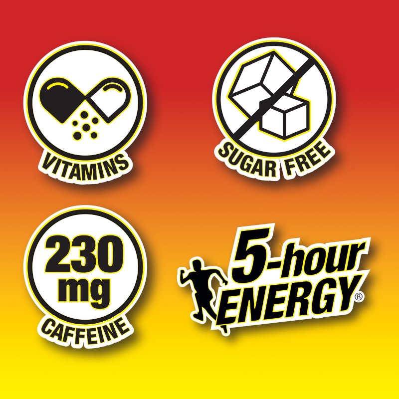 5-HOUR ENERGY SHOT EXTRA STRENGTH BLUE RASPBERRY 12 COUNT