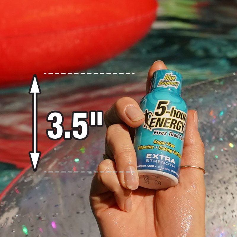 5-HOUR ENERGY SHOT EXTRA STRENGTH BLUE RASPBERRY 12 COUNT