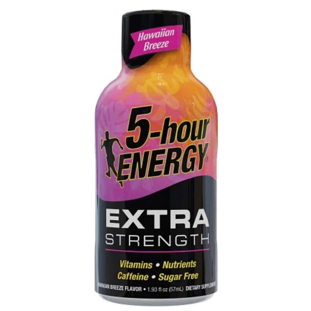5-HOUR ENERGY HAWAIIAN BREEZE EXTRA STRENGTH DIETARY SUPPLEMENT 1.93 FL OZ