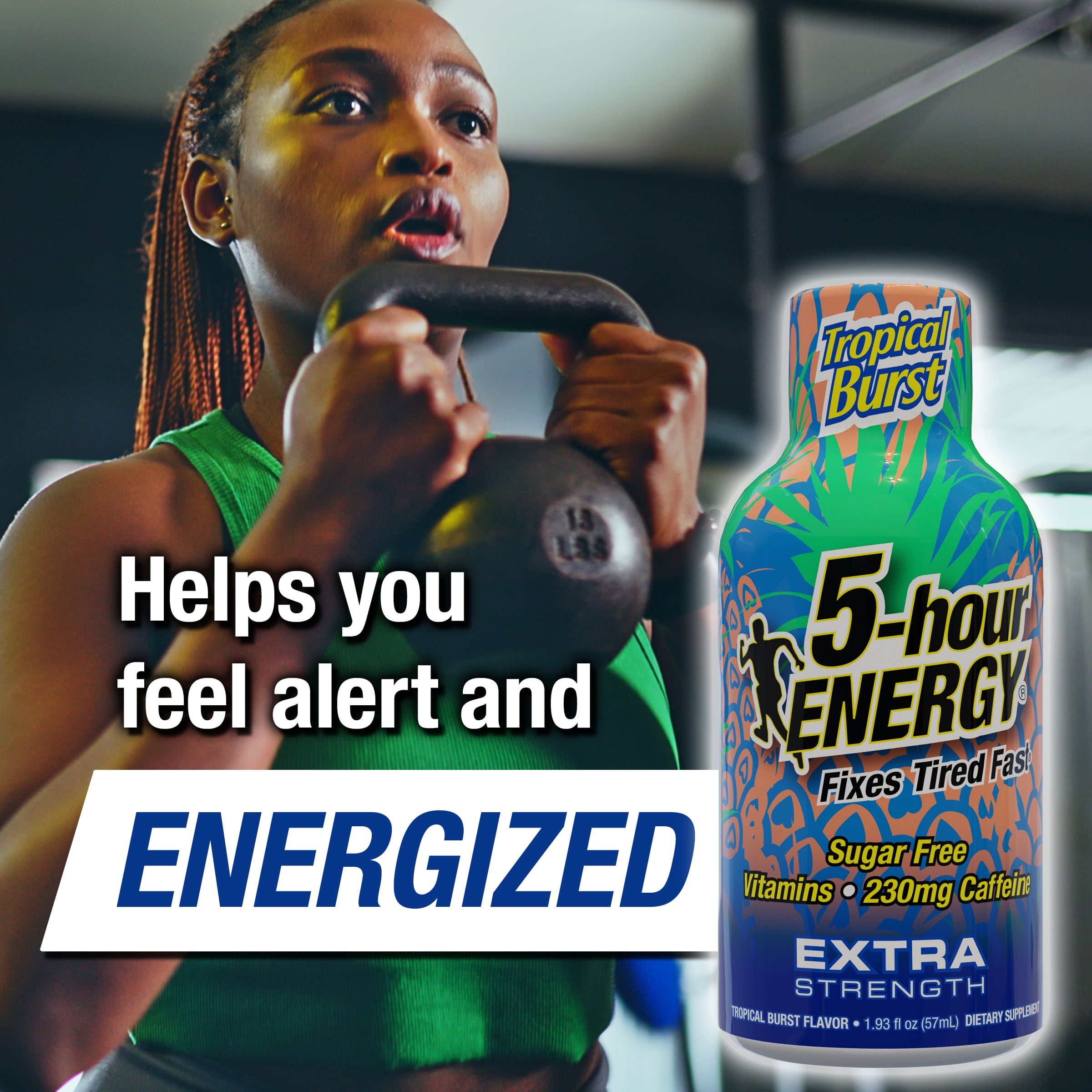 5-HOUR ENERGY EXTRA STRENGTH TROPICAL BURST SHOT 10 COUNT