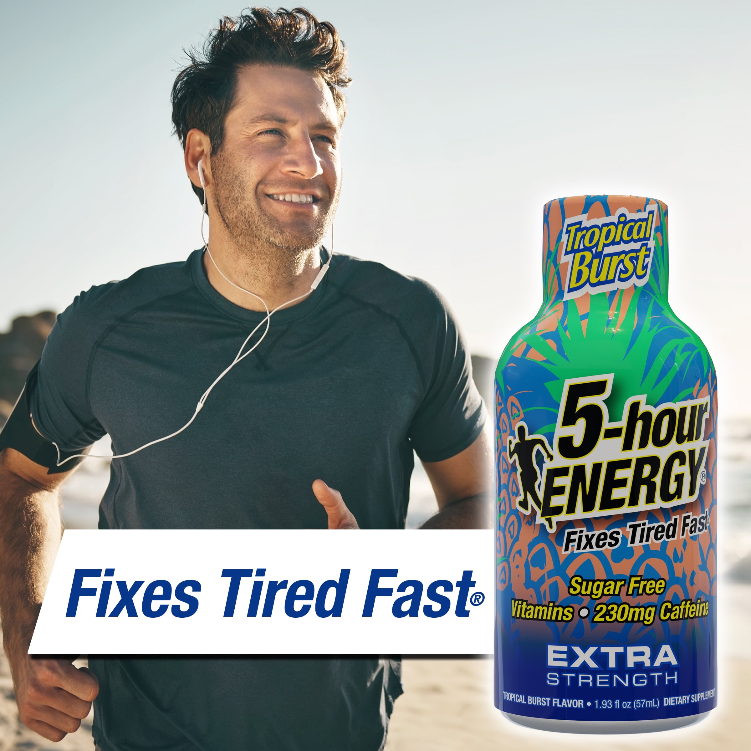 5-HOUR ENERGY EXTRA STRENGTH TROPICAL BURST SHOT 10 COUNT