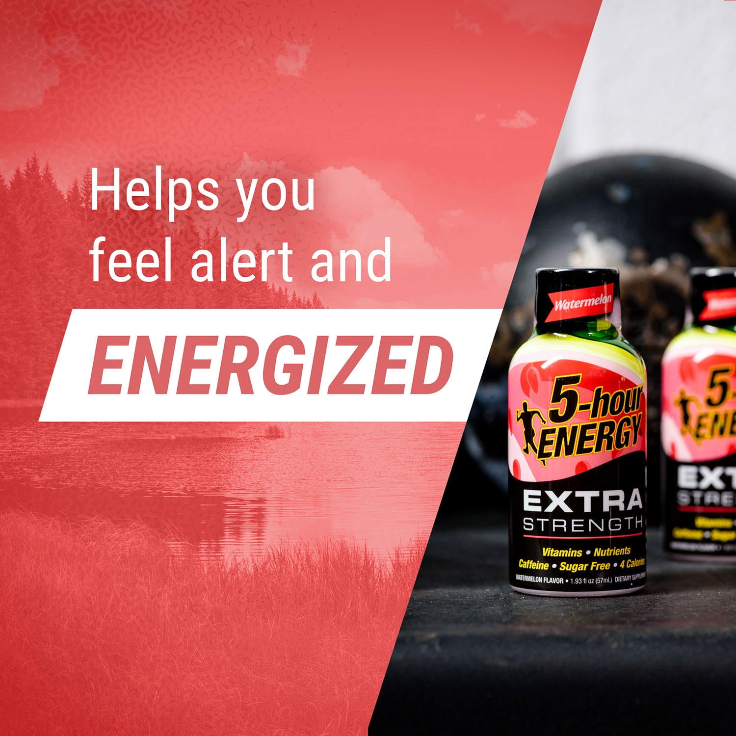 5-HOUR ENERGY EXTRA STRENGTH WATERMELON SHOT 24 PK. 1.93 OZ BY 5-HOUR ENERGY