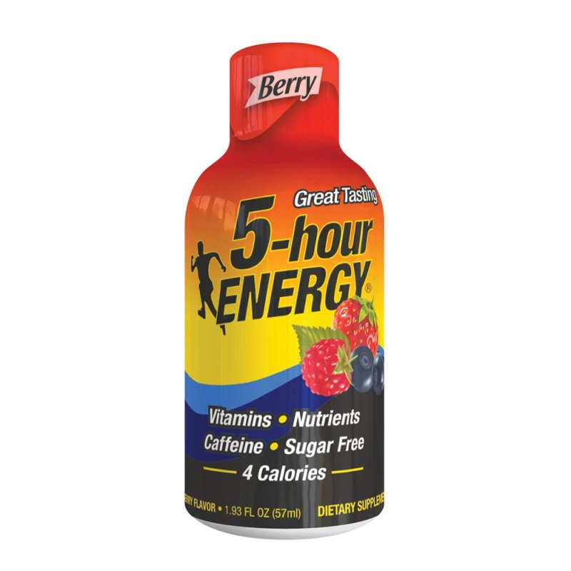 5-HOUR ENERGY SHOT BERRY 24 COUNT 1.93 OZ BOTTLES