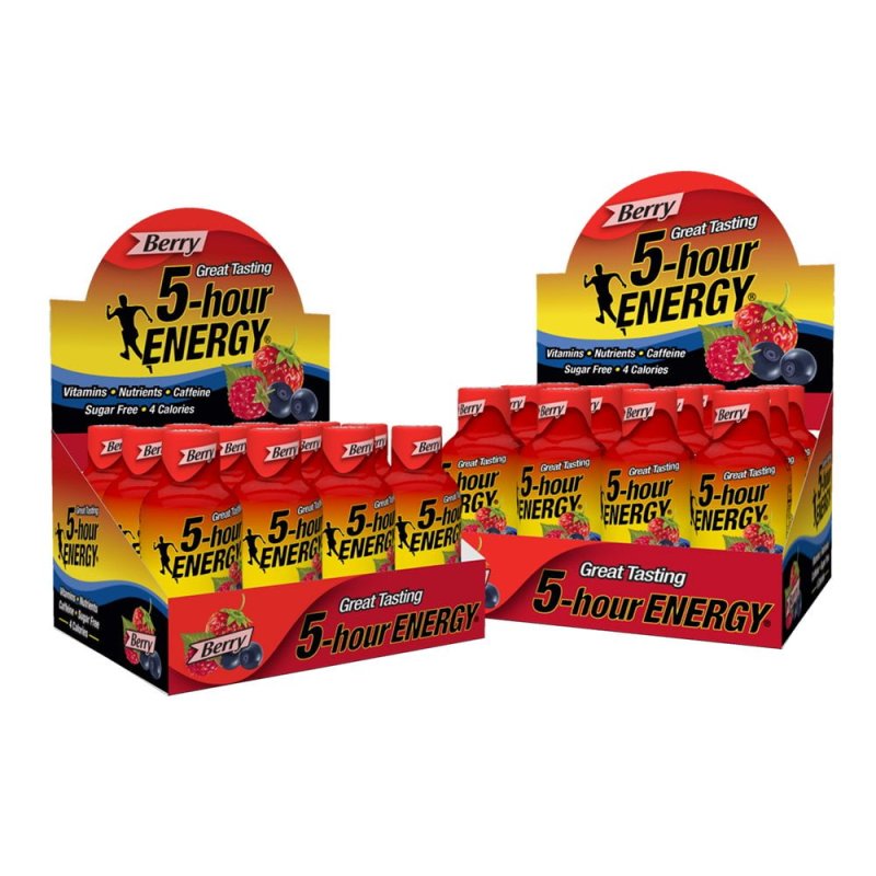 5-HOUR ENERGY SHOT BERRY 24 COUNT 1.93 OZ BOTTLES
