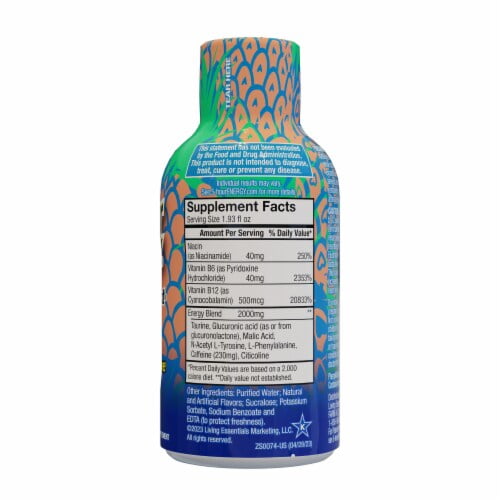 5-HOUR ENERGY EXTRA STRENGTH TROPICAL BURST SHOT - 1.93 FL OZ GET A BOOST WITH 2X